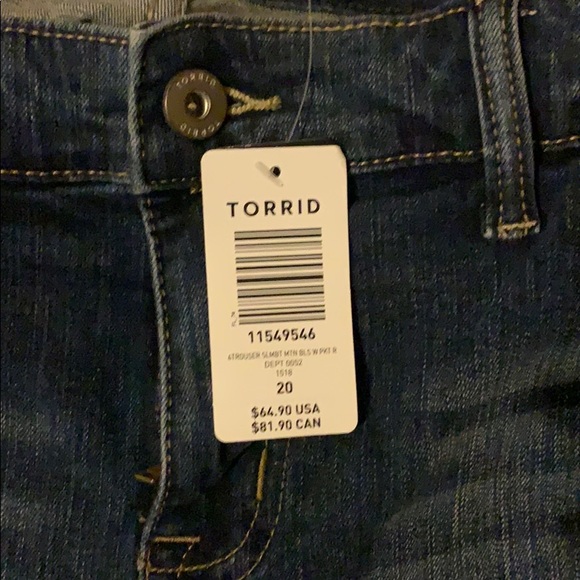 🔥🔥🔥NWT Torrid Jeans🔥🔥🔥 - Picture 2 of 3
